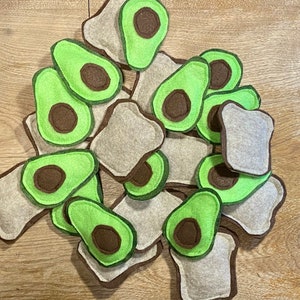 Avocado Toast Catnip Toy Set