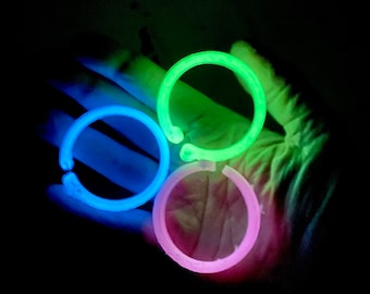 3pk GLOW Ring Things Cat Toy