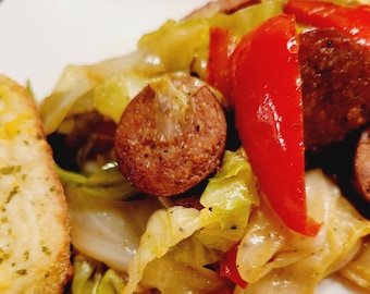 Southern Fried Cabbage & Sausage Recipe