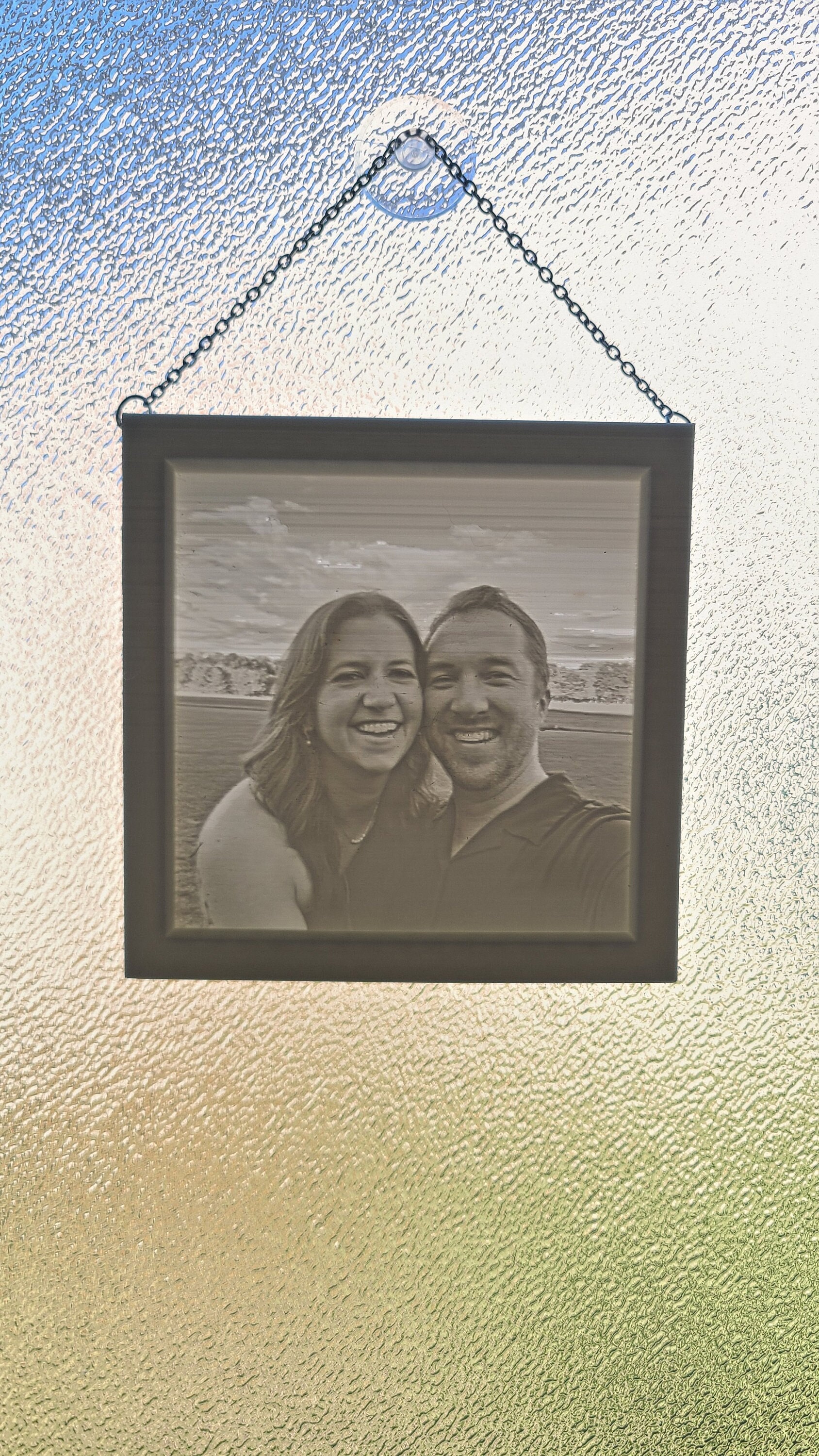 Lithophane, Custom 3D Printed Photo, Window Hanging, Ornament, Custom Home Decor, Memorial Gift