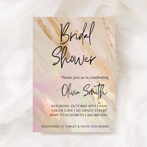 Bridal Shower Invitation, Printable Bridal Shower Invitation, Editable Bridal Shower Invitation, Instant Download