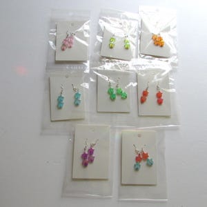 Transparent Star Earrings