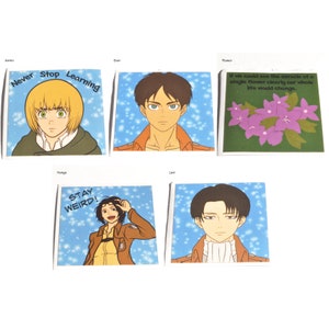 Attack Titan 2-Inch by 2-Inch Stickers