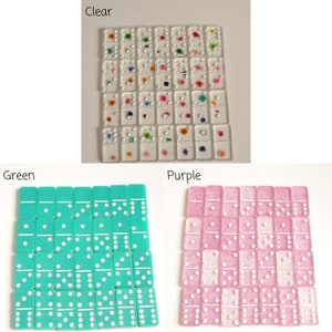 Resin Domino Set