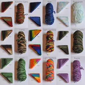 Variegated Corner Bookmark Needlepoint
