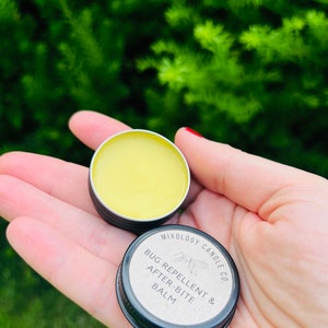 All-Natural Bug Repellent & After-Bite Balm: Handmade with Beeswax