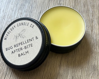 Natürlicher Insektenschutz & After-Bite Balsam, handgefertigt mit Bienenwachs und ätherischen Ölen