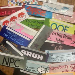 Mystery pack of badge ribbons (15 per pack)