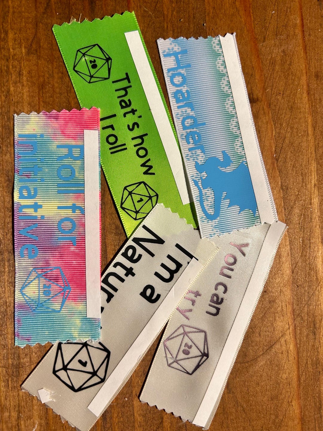 100 Handmade Convention Ribbons: Random Quotes, Anime Designs - Etsy