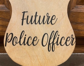 Police Nursery Sign | Future Officer Baby Gift