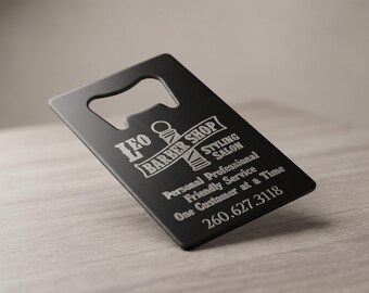 Logo Bottle Opener | Bulk Order Custom Credit Card Gift