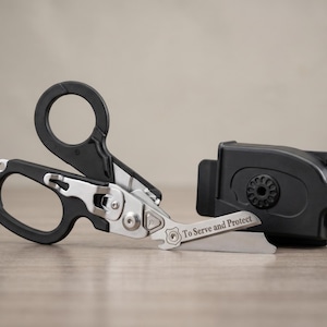 Raptor Shears | Personalized Engraved EMS Birthday Gift
