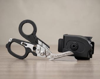 Raptor Shears | Personalized Engraved EMS Birthday Gift