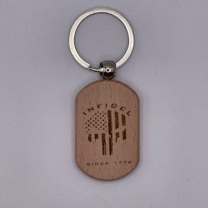 Marketing Took for Company Custom Keychain Laser Engraved Gift for Driver Military Gift First Responder Key Chain Punisher Logo