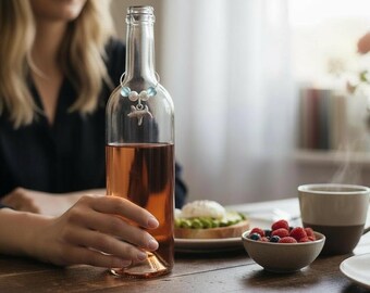 Dog Wine Charms Set – Beaded Puppy Wine Glass Markers