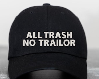 All Trash No Trailors Broderihatt, Rolig Kaxig Hatt