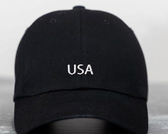 USA Bestickter Hut | Vaterländischer Hut für Männer Frauen, verstellbar, stilvoll, perfektes Geschenk für den 4