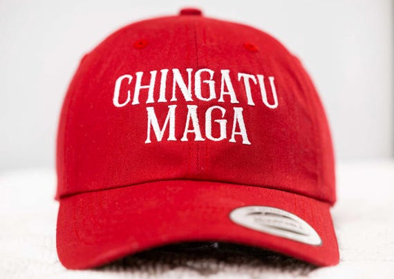 Chinga Tu Maga Embroidered Hat, Anti MAGA Baseball Cap, Chinga tu maga Dad Hat, proud immigrant human rights Cap, Political Hat