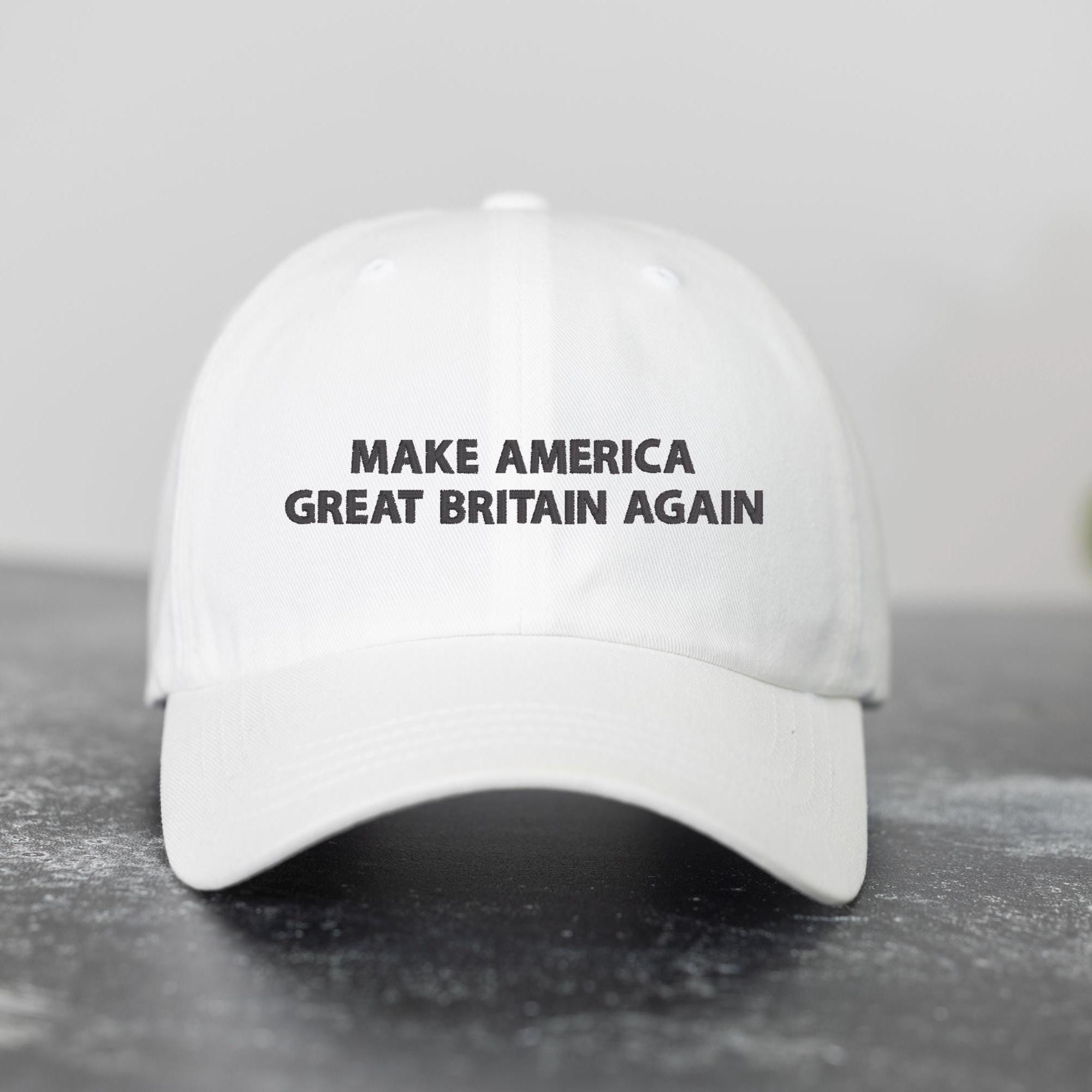 MAGBA Embroidered Hat, Funny Political Slogan, History  display picture 1