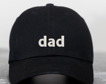 Gorra bordada para papá / Regalo para el Día del Padre, Anuncio de nacimiento