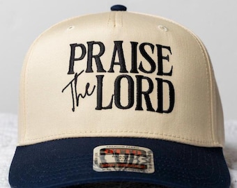 Praise The Lord Embroidered Trucker Hat