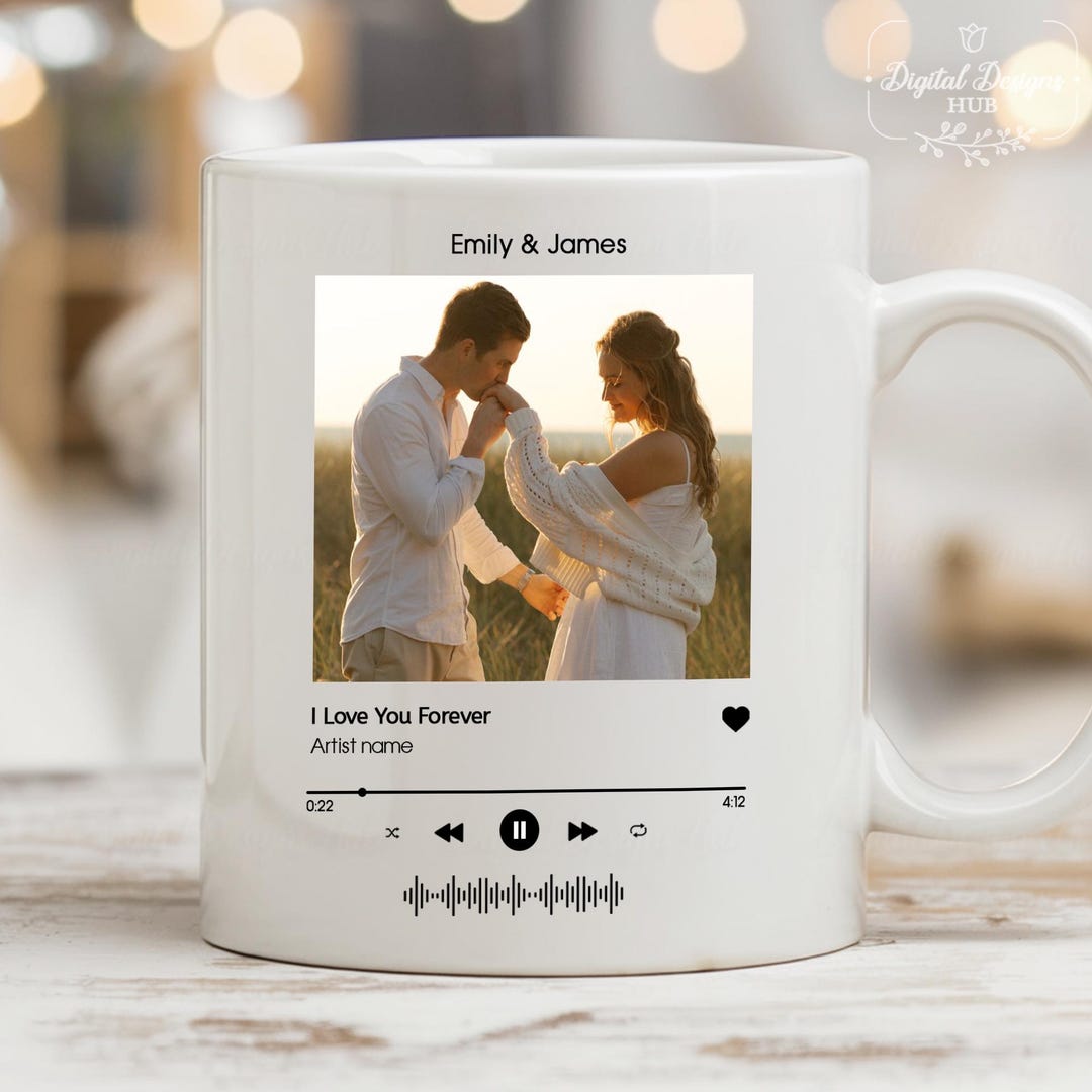 Custom Couples Coffee Mug, His And Hers Gift, Mr. & Mrs. Mug Set, Engagement Gift, Engagement