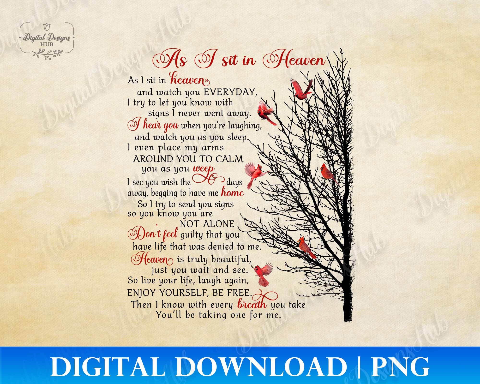 printable-as-i-sit-in-heaven-poem-cardinal-etsy for Free Printable As I Sit In Heaven Poem Printable as I Sit in Heaven Poem Cardinal - Etsy for Free Printable As I Sit In Heaven Poem