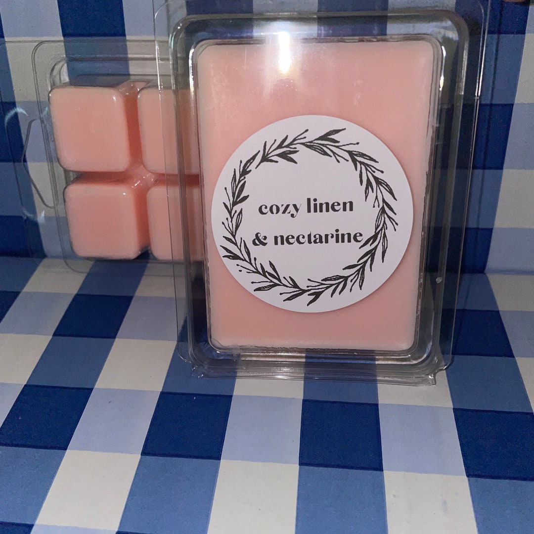 Cozy Linen & Nectarine Bath and Body Works Scented Wax Melt Etsy