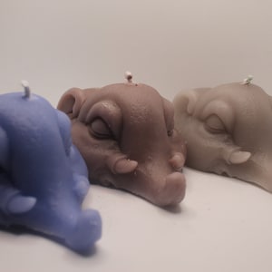 Elefant Kerze | 5cm x 12cm | Elephant Candle | Geschenkidee | Deko