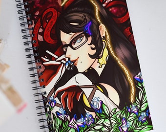 Bayonetta Spiral Notebook