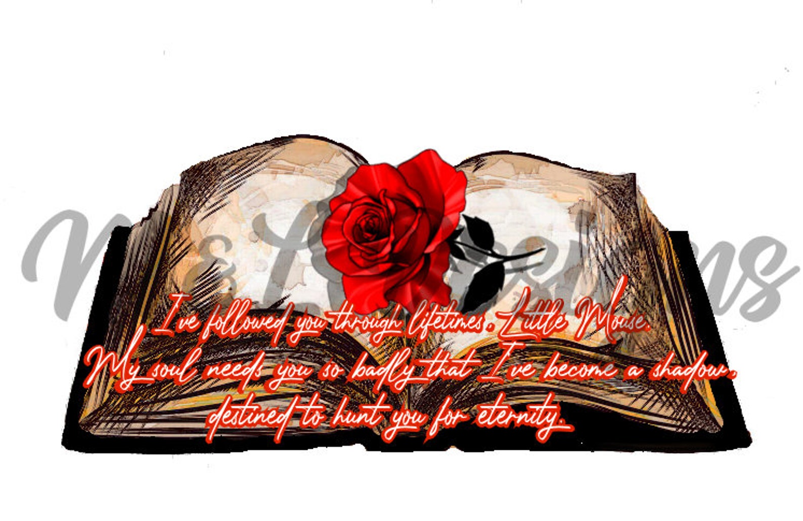 Cat and Mouse Duet Haunting Adeline Spicy Booktok PNG Sublimation Digital Downloads Etsy