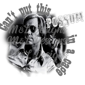 George Jones Possum sublimation digital download PNG I don&#39;t need your rocking chair