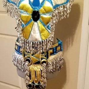 Aztec neck and hip piece MADE TO ORDER