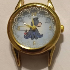Vintage Eeyore Disney Watch Rare Out of Production lace style