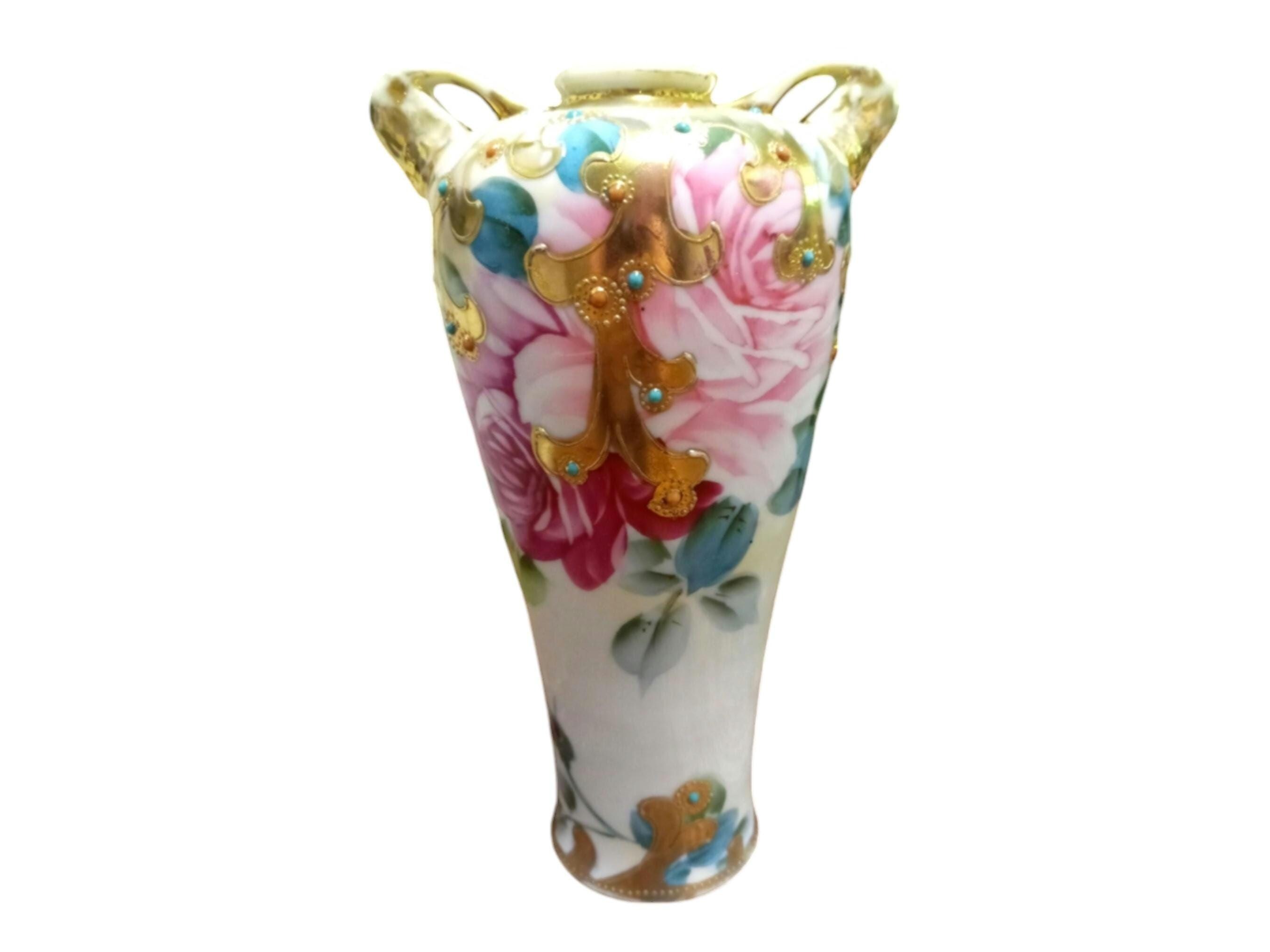 Antique nippon vase - Etsy 日本 Antique nippon vase - Etsy 日本