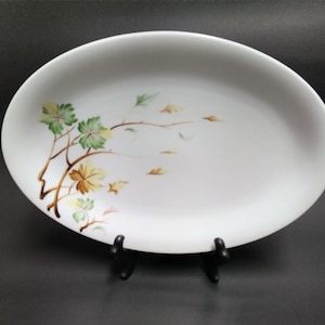 I China製のヴィンテージの日本のサービングプラッター手描き磁器