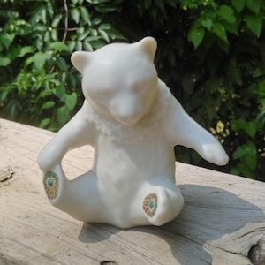 Vintage Lenox jewel collection Polar bear 4&quot; porcelain