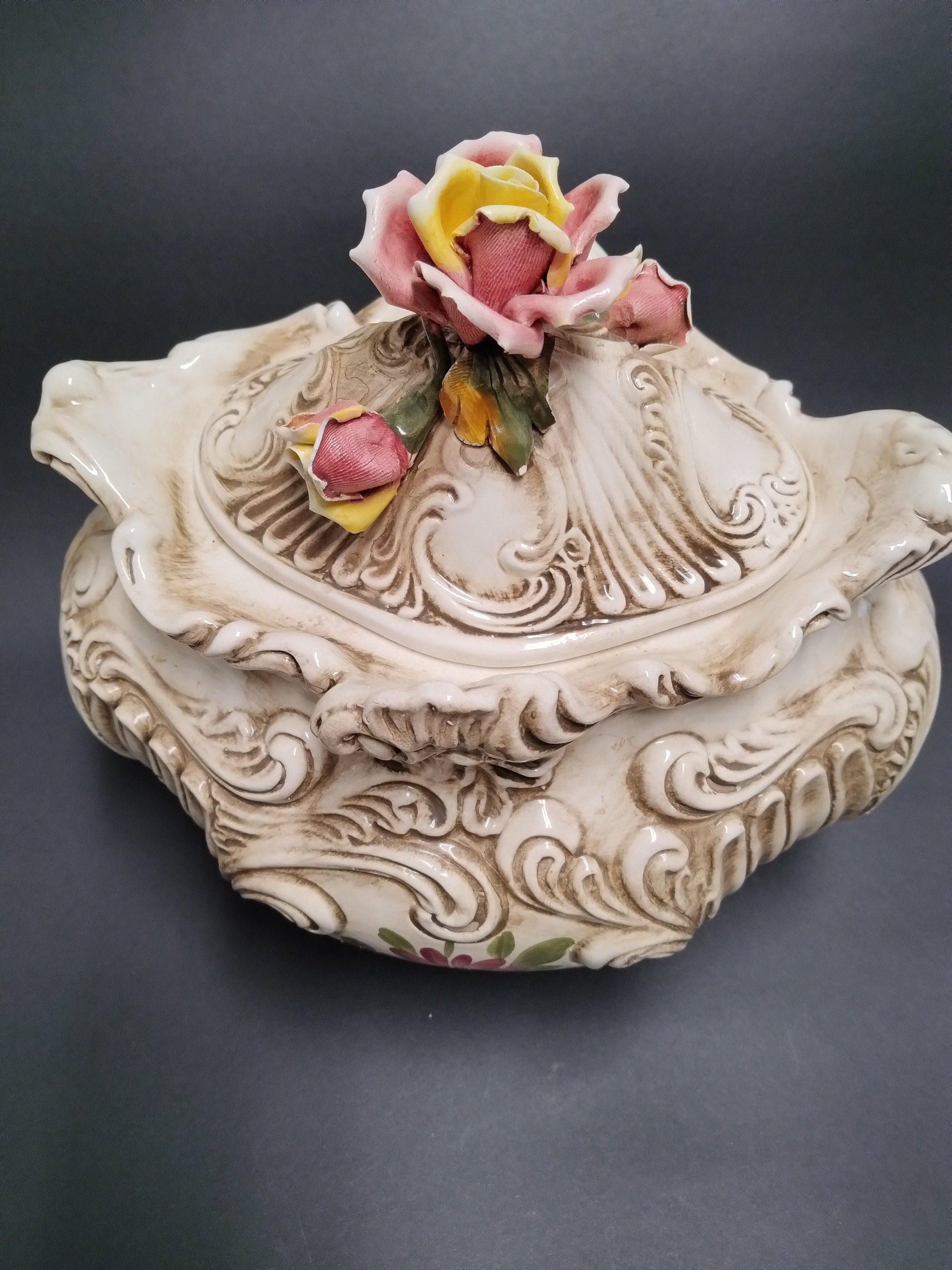 Capodimonte flowers - Etsy 日本