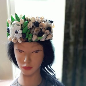 Tahitian Shell Crown Handmade