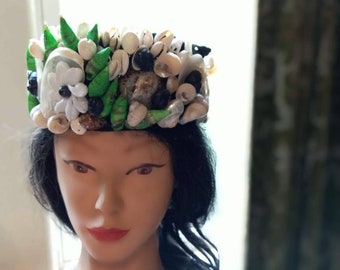 Tahitian Shell Crown Handmade
