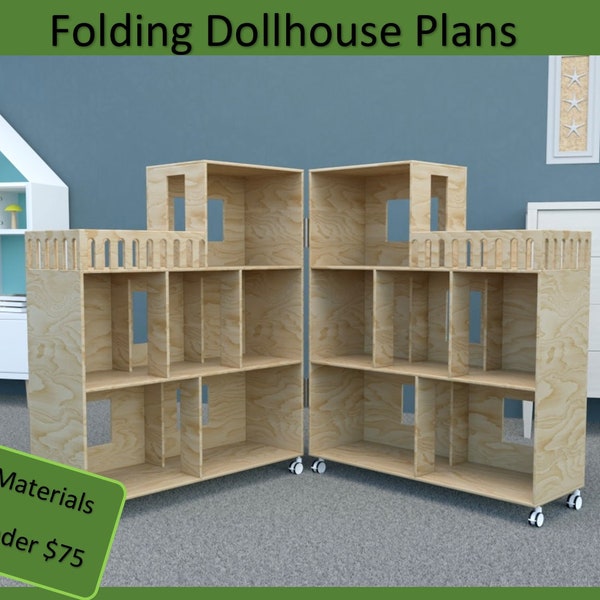 Folding Dollhouse Build Plans