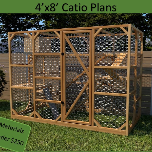 Catio Cat House Plans