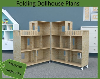 Folding Dollhouse Build Plans