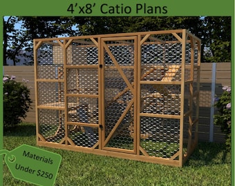 Catio Cat House Plans