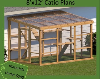 Catio Cat House Plans