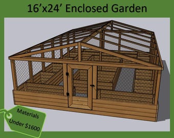 Enclosed Garden Plans