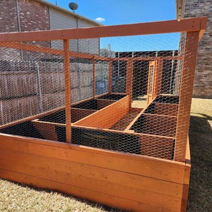 Raised Garden Bed with Deer Fence Plans image 7