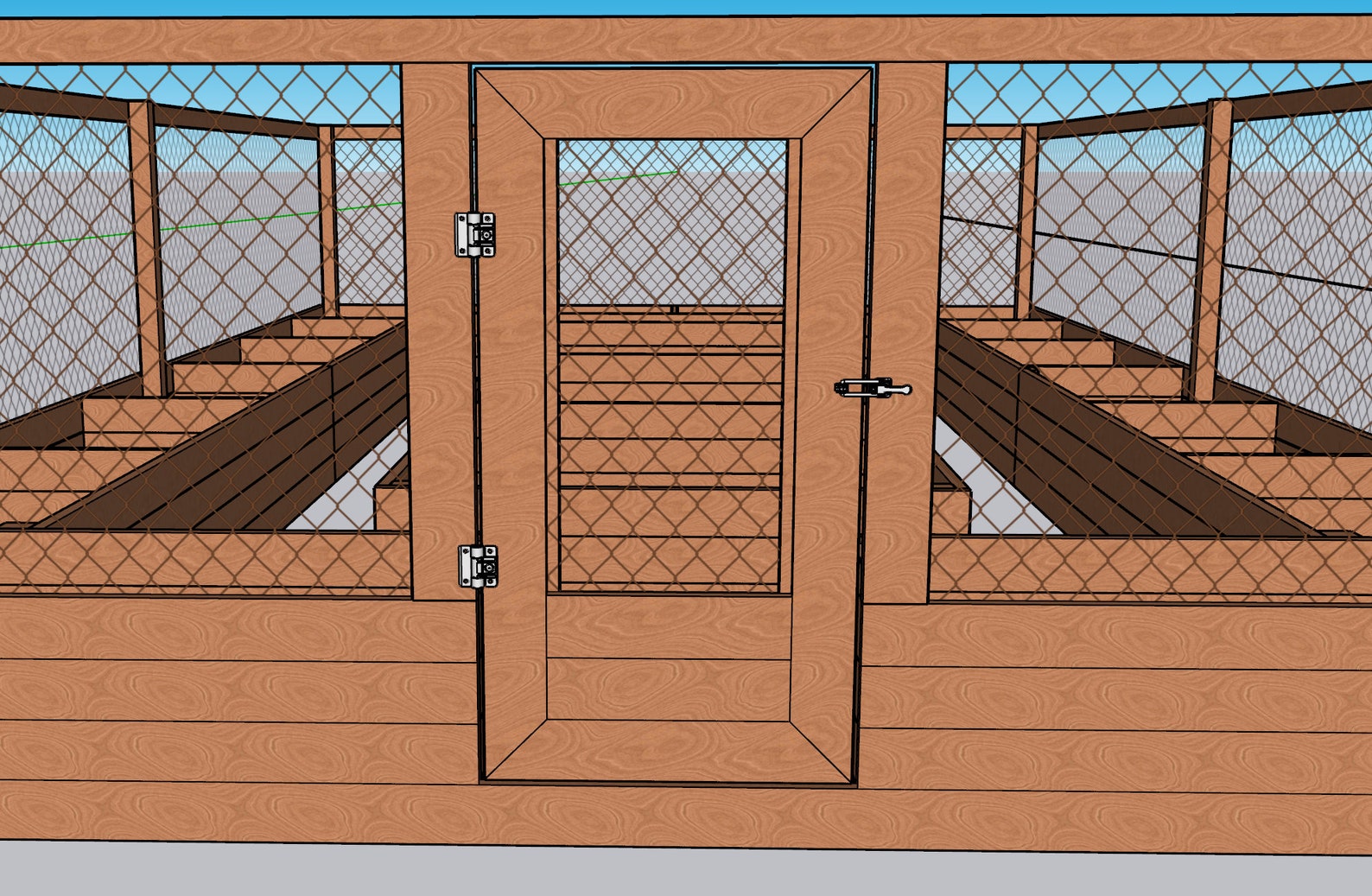 Raised Garden Bed With Deer Fence Plans Etsy