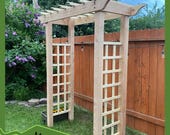 Arbor Trellis Design Plans