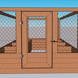 Raised Garden Bed with Deer Fence Plans image 3